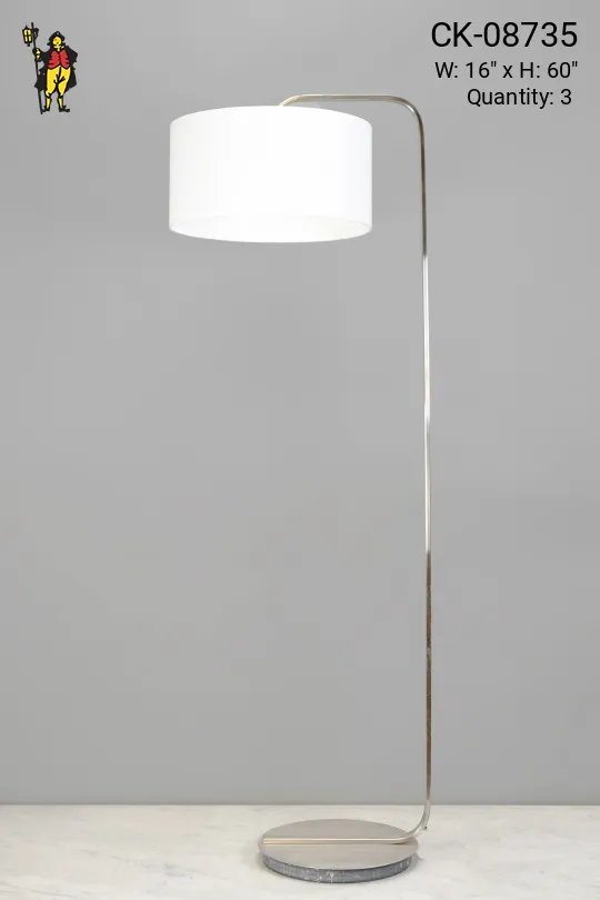 Nickel Floor Lamp