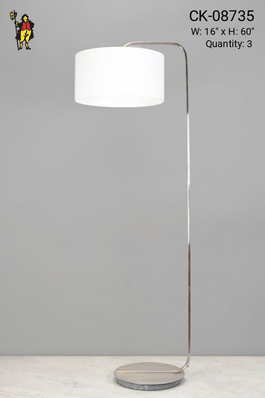Nickel Floor Lamp