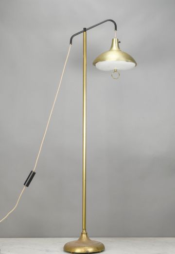 Brass Bridge Floor Lamp