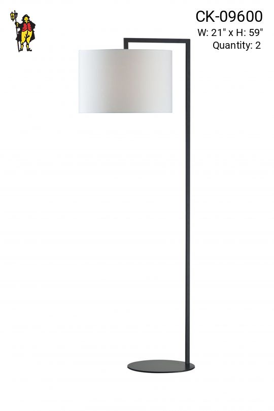 Bronze Stem Floor Lamp
