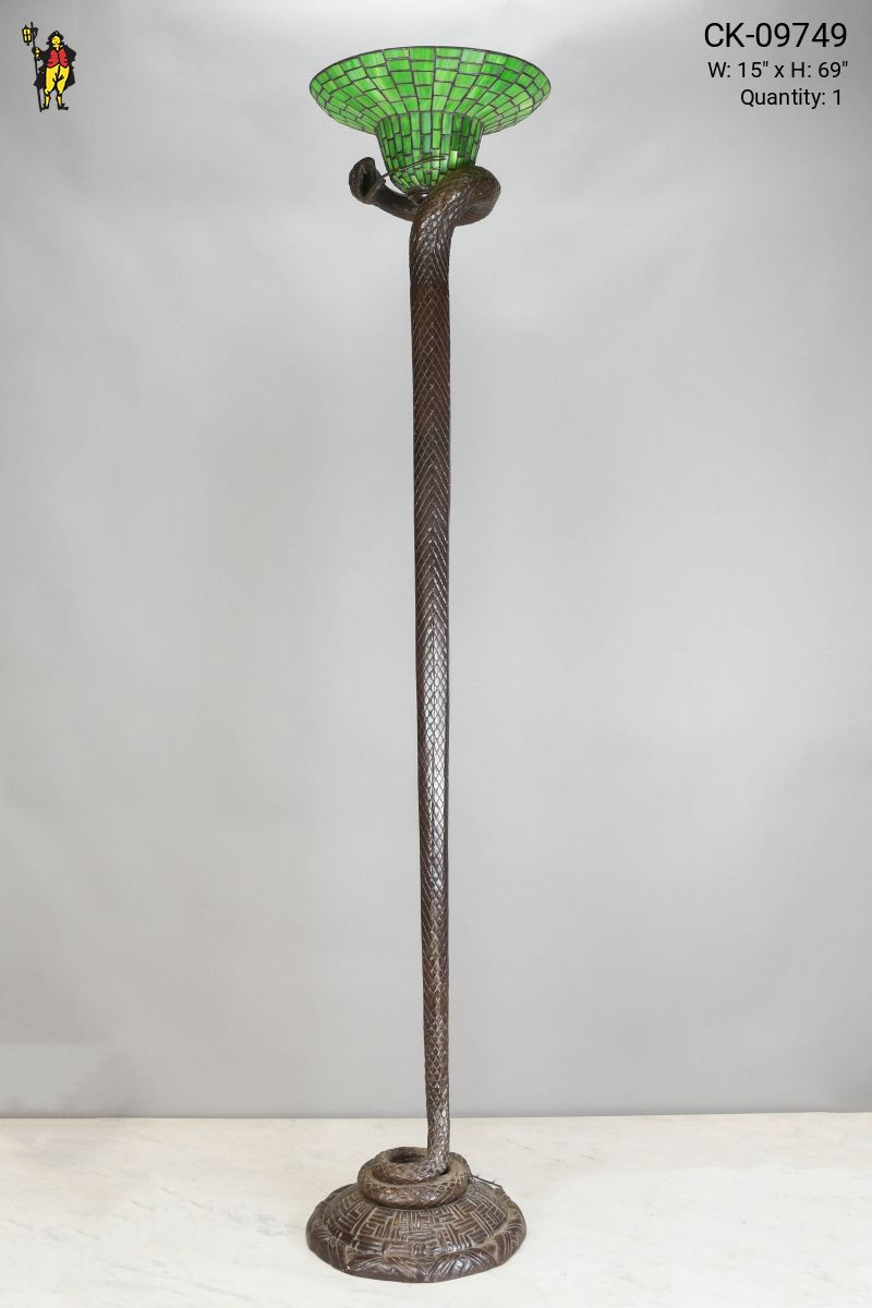 Art nouveau floor lamp hotsell