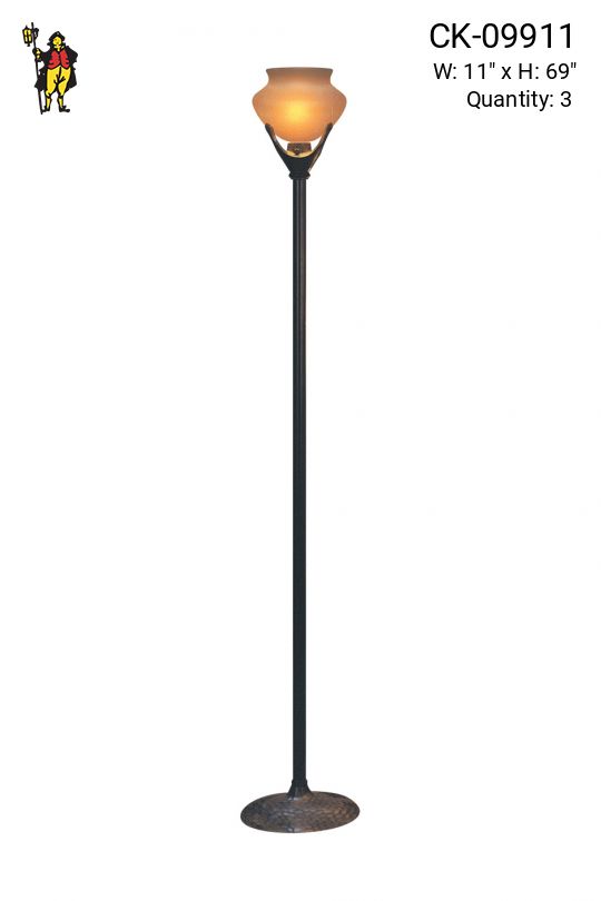 Bronze Beaux Arts Torchiere