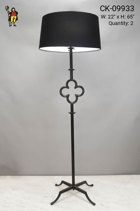 Iron Four Leg Floor Lamp