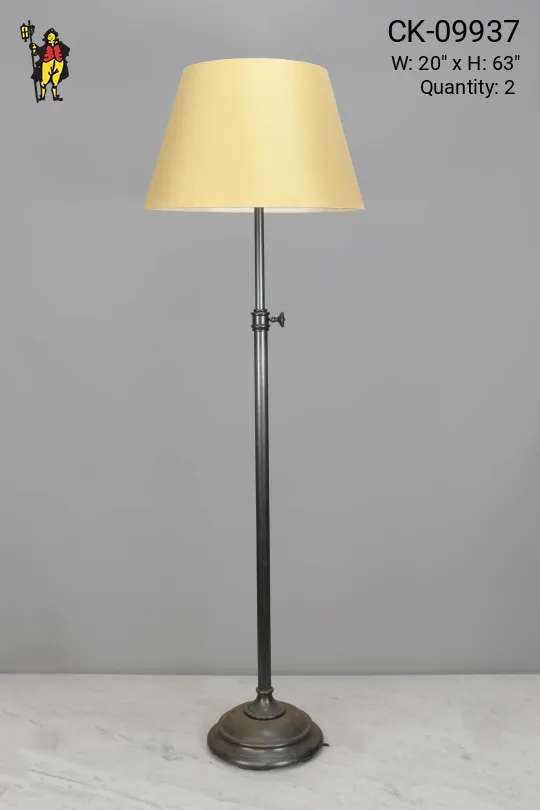 Adjustable Black Floor Lamp