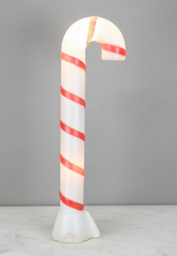 32" Plastic Light Up Candy Cane