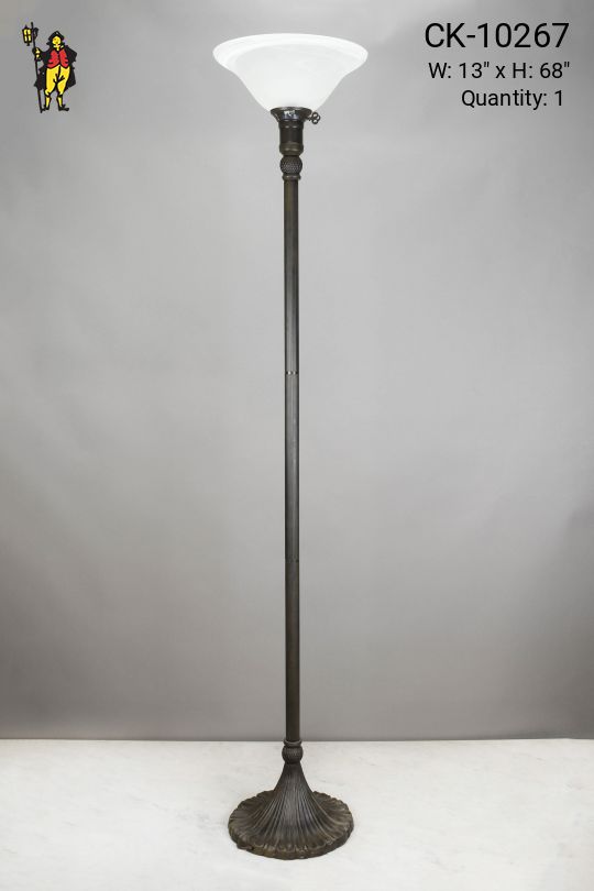 Black Iron Torchiere