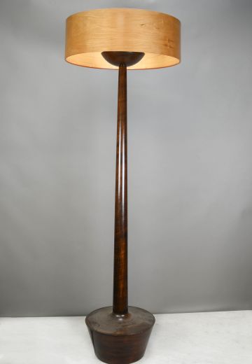 Wooden Oversize Floor Lamp