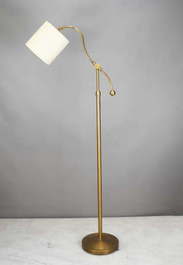 Adjustable Brass Bridge Floor Lamp