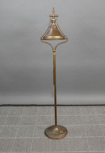 Metal Shaded Adjustable Reading Floor Lamp