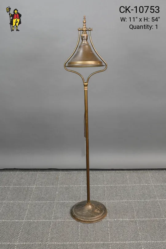Metal Shaded Adjustable Reading Floor Lamp
