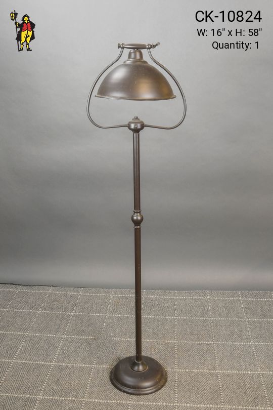 Bronze Adjustable Industrial Floor Lamp