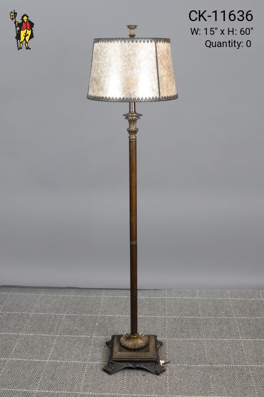 Gothic Bronze Floor Lamp