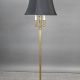 Three Candle Traditional Brass Floor Lamp #0