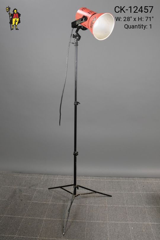 Industrial Spotlight Floor Lamp