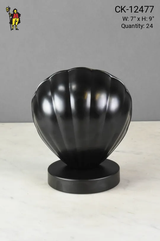 Black Clamshell Stage Footlights
