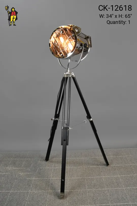 Theatrical Standing Spotlight (Adjustable Legs)