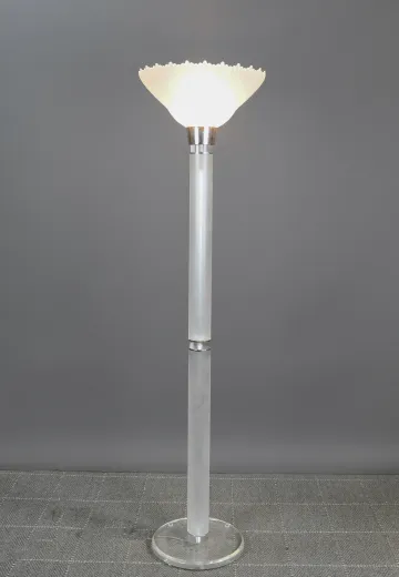 Lucite Post Modern Torchiere