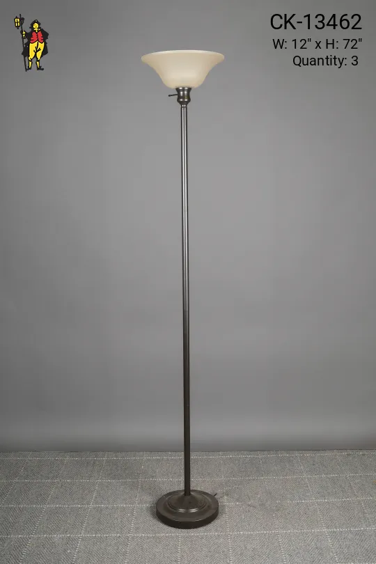 Bronze Simple Torchiere