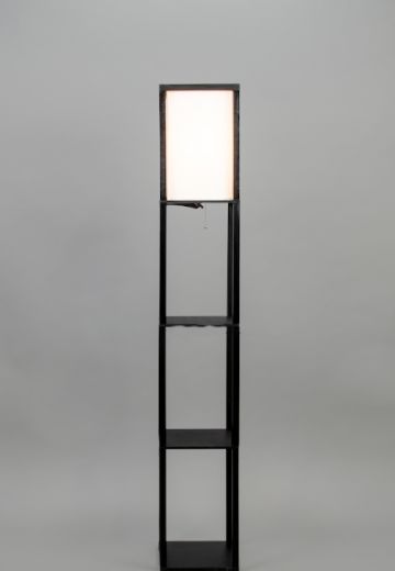 Contemporary Wooden Floor Lamp