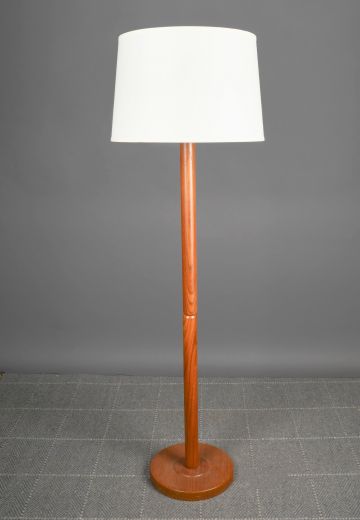 Wooden Danish Floor Lamp