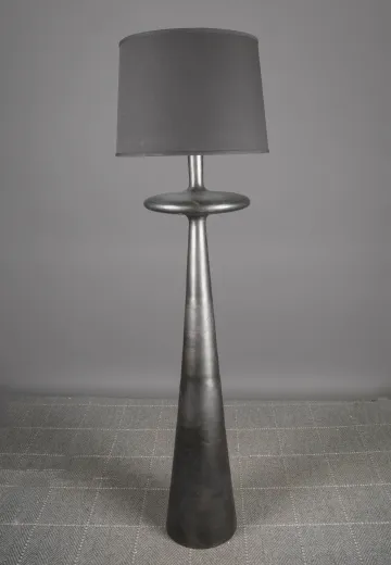 Black Oversize Metal Floor Lamp