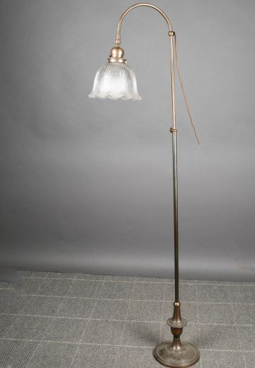 Bronze Single Down Light Floor Lamp