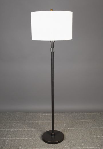 Simple Bronze Floor Lamp
