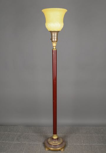 Formal Wooden Torchiere
