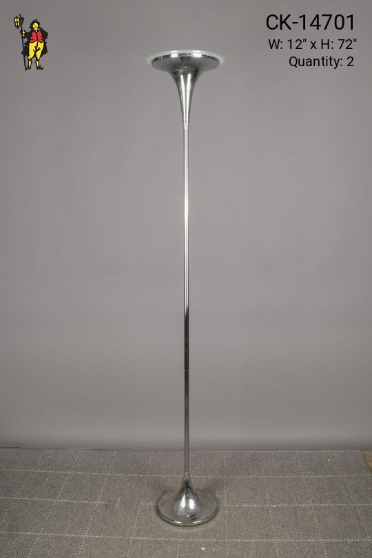 Chrome *LED* Torchiere