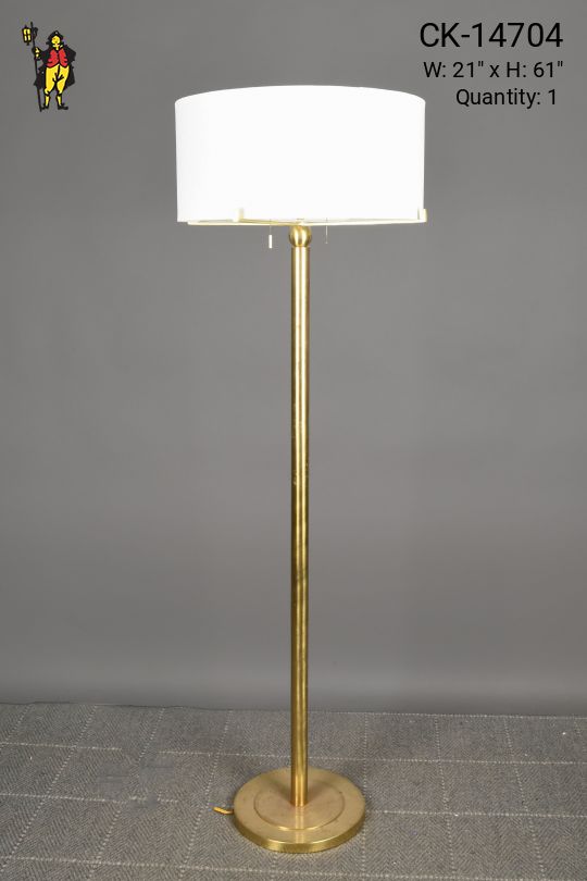 Modern Brass Floor Lamp