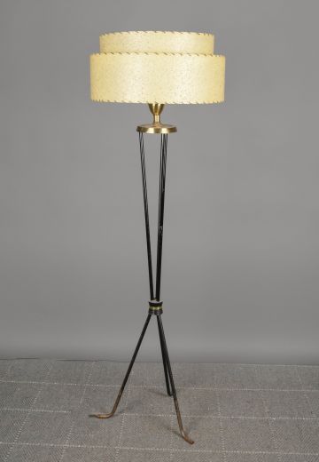 Mid Century Tripod Floor Lamp
