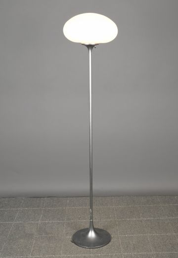 Nickel Laurel Floor Lamp
