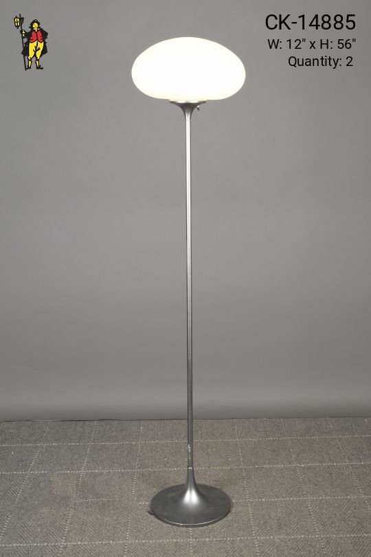 Nickel Laurel Floor Lamp