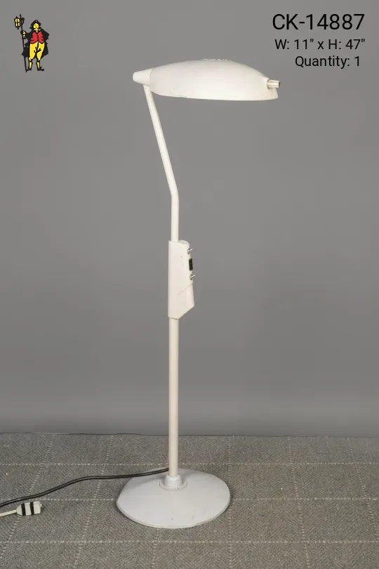 White Medical Floor Lamp