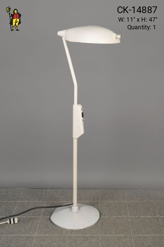 White Medical Floor Lamp