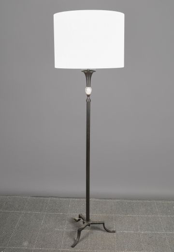 Traditional Bronze Footed Floor Lamp