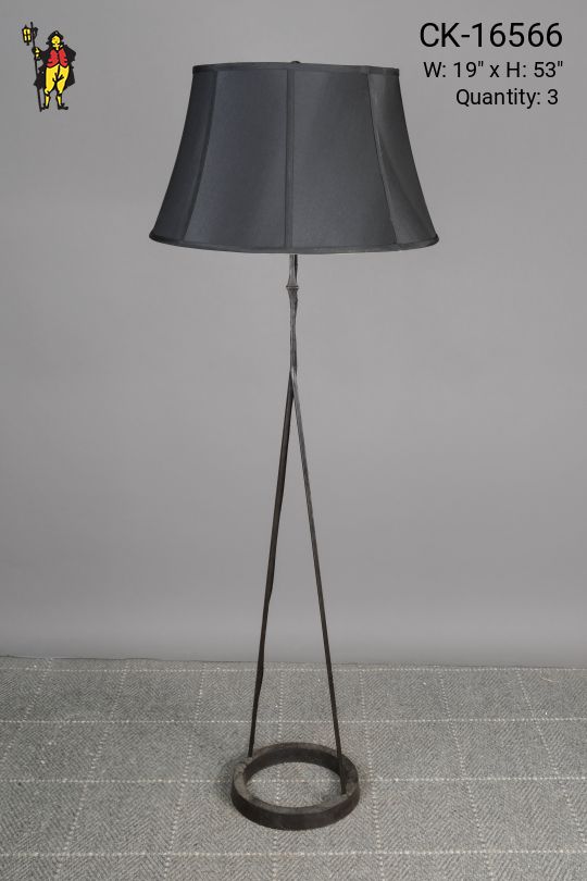 Black Iron Floor Lamp