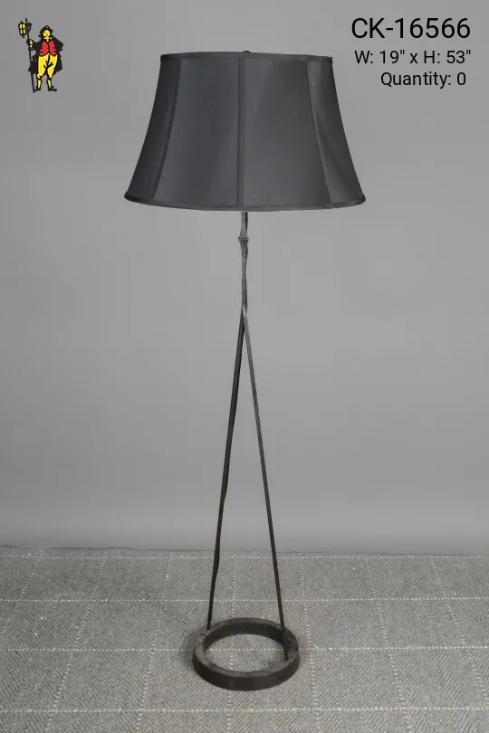 Black Iron Floor Lamp