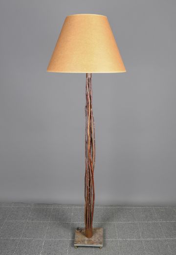 Wooden "Sticks" Floor Lamp