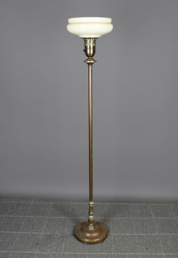 Antique Brass Torchiere