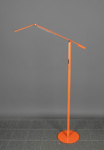 Orange Adjustable *LED* Floor Lamp
