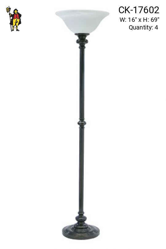 Oil Rubbed Bronze Torchiere