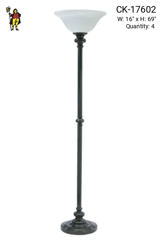 Oil Rubbed Bronze Torchiere