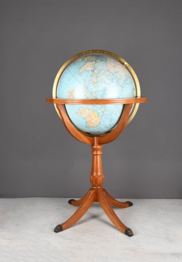 Regency Style (Atlas) Globe Floor Lamp