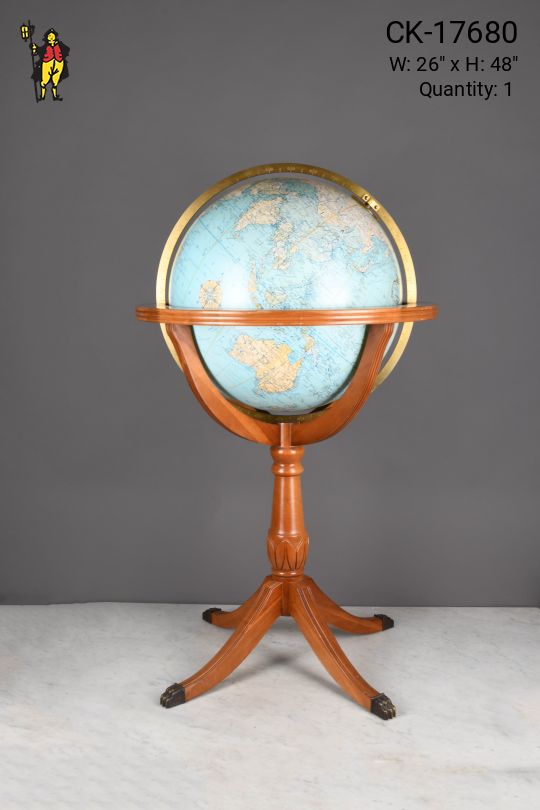 Regency Style (Atlas) Globe Floor Lamp