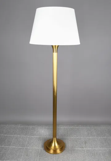 Modern Brass Pole Floor Lamp