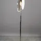 Polished Nickel Modern Screen Shaded Floor Lamp #0