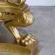 7' Brass Eight Light Federal Standing Candelabra #4