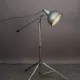 Metal Shaded Adjustable Industrial Floor Lamp #0