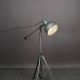 Metal Shaded Adjustable Industrial Floor Lamp #1